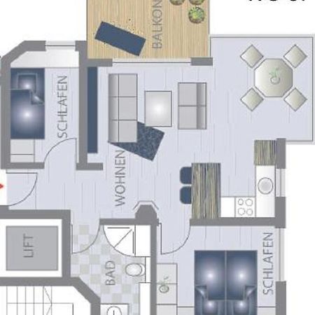 Apartment Seestern Гросенброде Екстер'єр фото